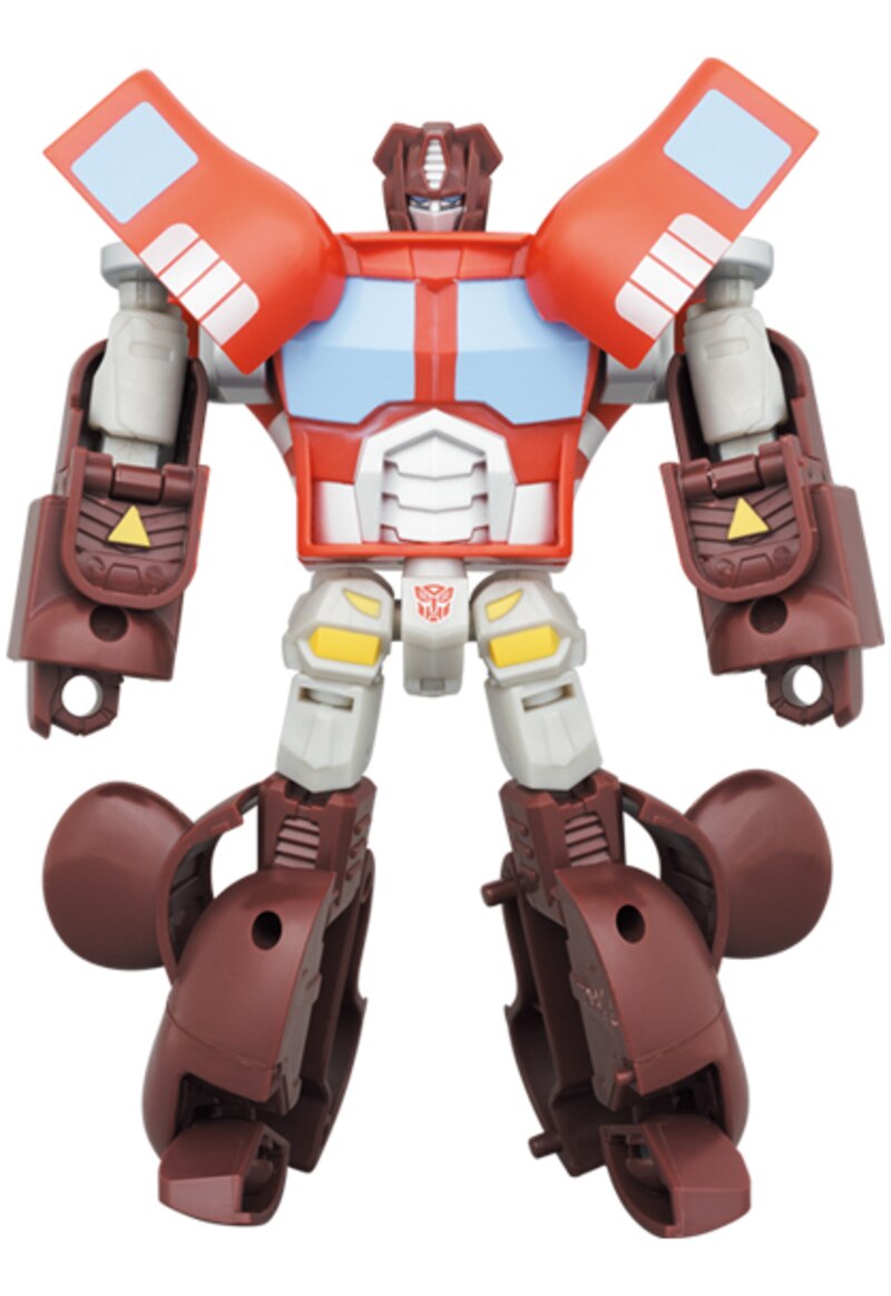 Transformers Bearbrick BAPE Red Version Optimus Prime Exclusive Revealed